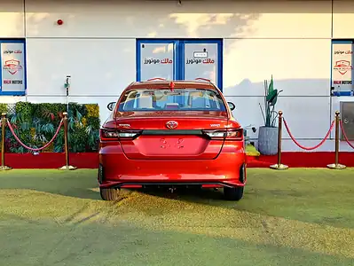 2023 Toyota Yaris S 4 Cylinders Engine Red Beige Sedan GCC Specs