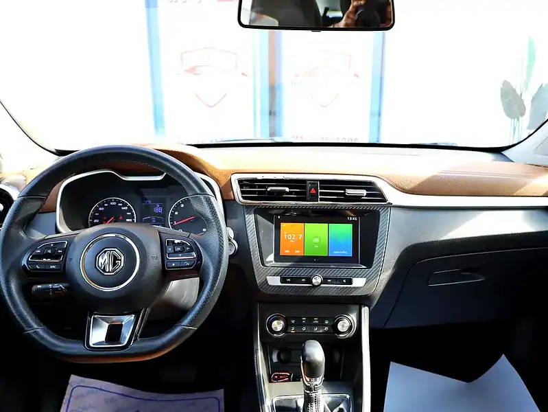 2019 MG ZS Luxury 4 Cylinders Engine Orange Brwon SUV GCC Specs