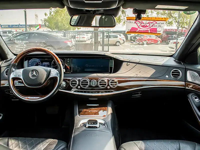 2015 Mercedes-Maybach S-Class Other 8 Cylinder Engine White Black Sedan