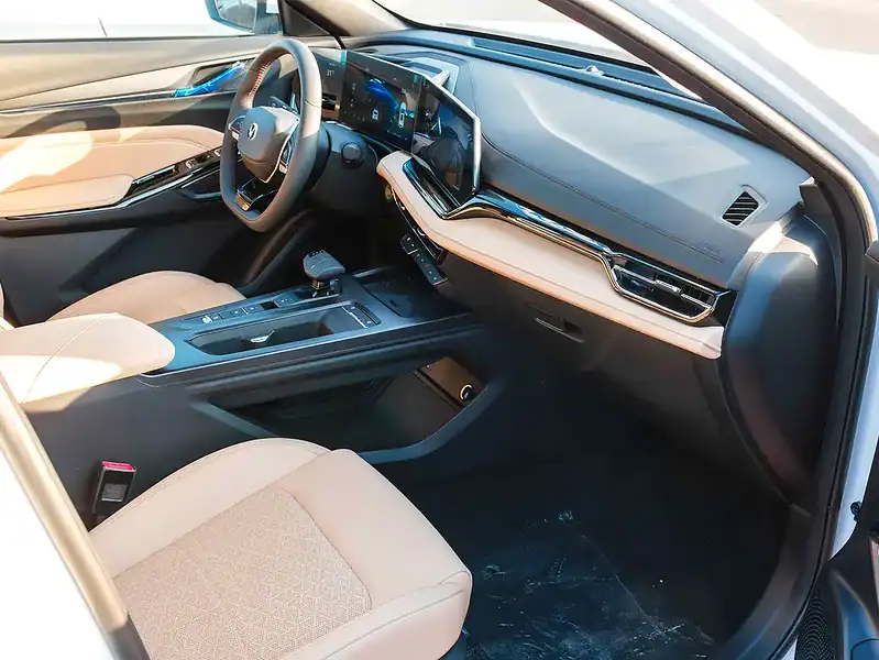 2026 Changan CS55 Plus Premium 4 Cylinders Engine White Tan SUV