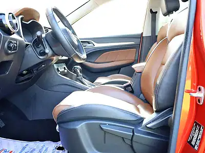 2019 MG ZS Luxury 4 Cylinders Engine Orange Brwon SUV GCC Specs