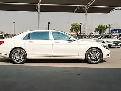 2015 Mercedes-Maybach S-Class Other 8 Cylinder Engine White Black Sedan