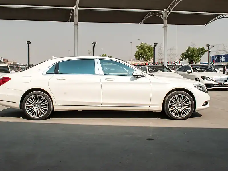 2015 Mercedes-Maybach S-Class Other 8 Cylinder Engine White Black Sedan