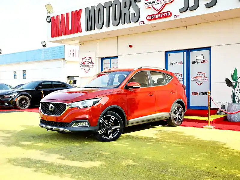 2019 MG ZS Luxury 4 Cylinders Engine Orange Brwon SUV GCC Specs