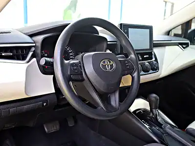 2021 Toyota Corolla XLI 4 Cylinders Engine White Beige Sedan GCC Specs