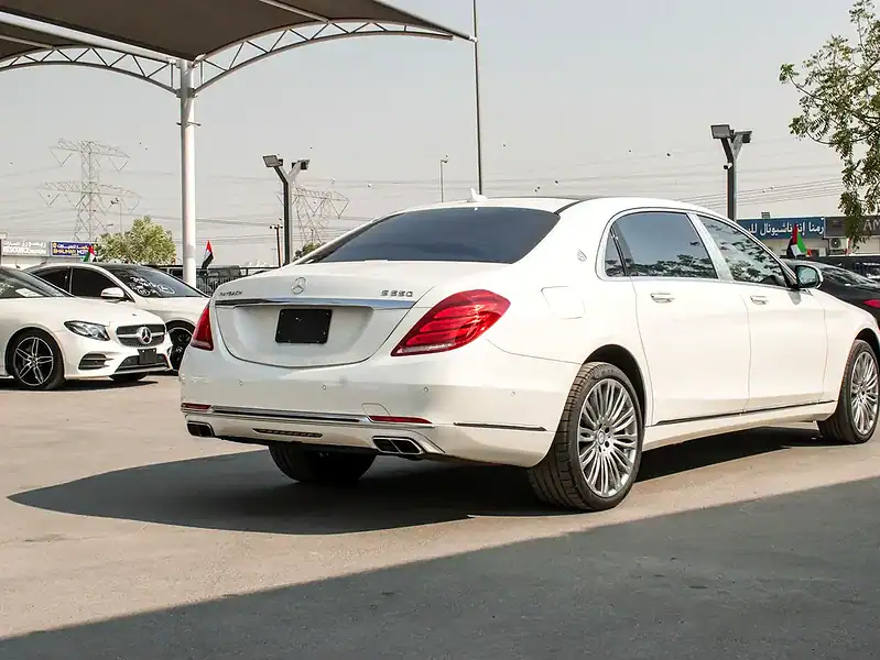 2015 Mercedes-Maybach S-Class Other 8 Cylinder Engine White Black Sedan