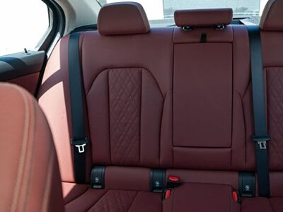 2024 BMW BMW B3 3.0L Twin-Turbocharged Inline-6 White Red Sedan