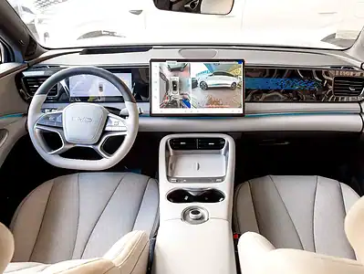 2025 BYD SEALION 06 DM-i Hybrid 4 Cylinders Engine Grey White SUV