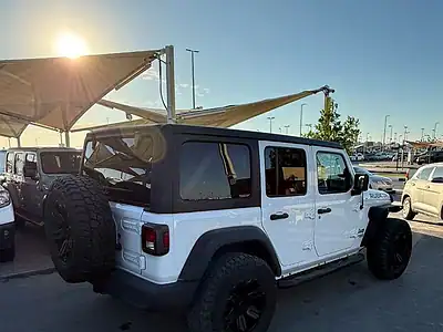 2020 Jeep Wrangler Unlimited Sport S 3.6L A/T RHD White Black