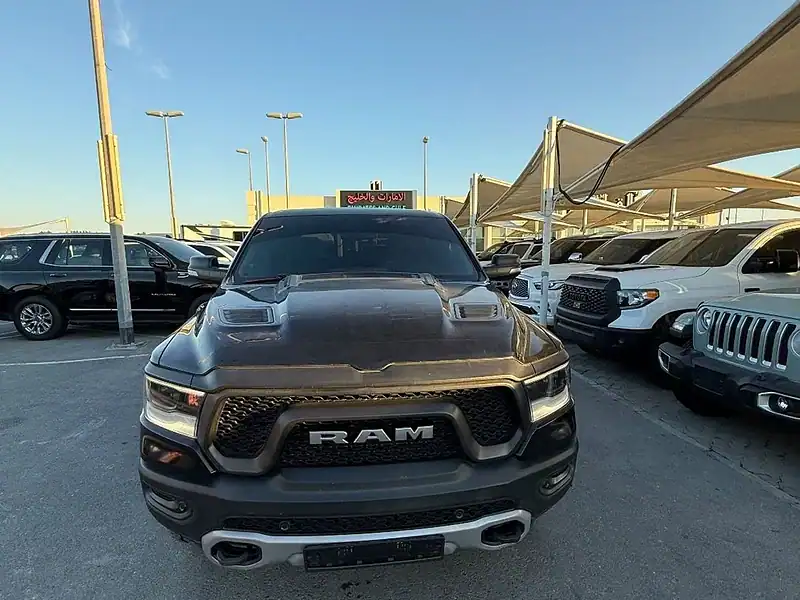 2019 RAM 1500 Rebel Crew Cab 5.7L 8 Cylinders Engine Petrol Black Red
