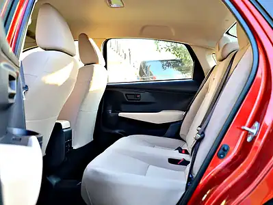 2023 Toyota Yaris S 4 Cylinders Engine Red Beige Sedan GCC Specs