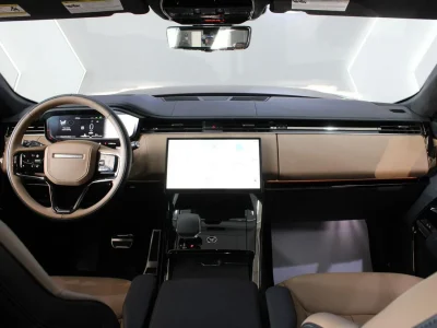 2025 Land Rover Range Rover Sport SE P550e Hybrid 3.0L 6 Cylinder Maroon Tan