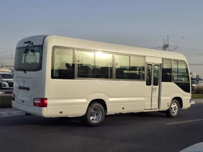 2025 Toyota Coaster 4.0L 4 Cylinders Engine White Grey Coaster 23-Seater