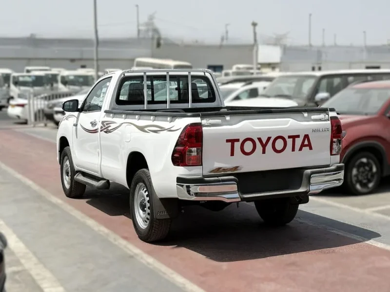 Toyota Hilux 2.7L 4 Cylinders Engine Petrol MT SC 4x4 2025 White Red