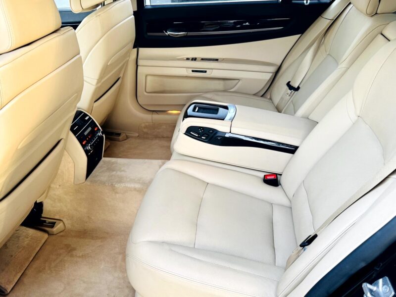 2010 BMW ActiveHybrid 7 twin-turbo V8 Engine Petrol Black Beige Sedan