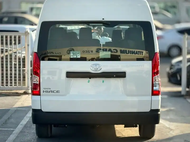 2026 Toyota Hiace 2.8L 4 Cylinder Diesel Manual White Black GCC Specs