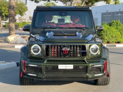 2021 Mercedes-Benz G 63 AMG First Edition 5.5L 8 Cylinder Engine Green Red