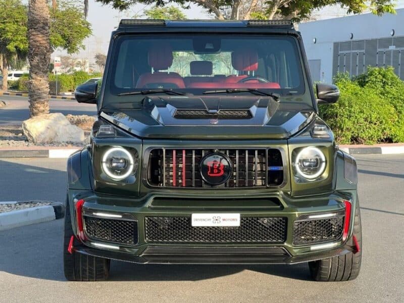 2021 Mercedes-Benz G 63 AMG First Edition 5.5L 8 Cylinder Engine Green Red