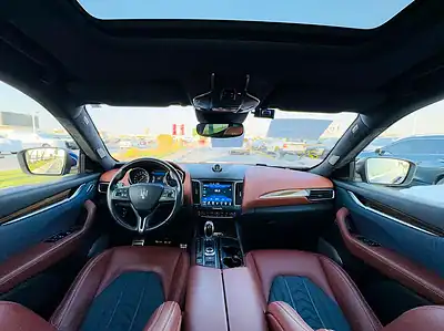 2018 Maserati Levante Other 6 Cylinders Engine Blue Brwon SUV