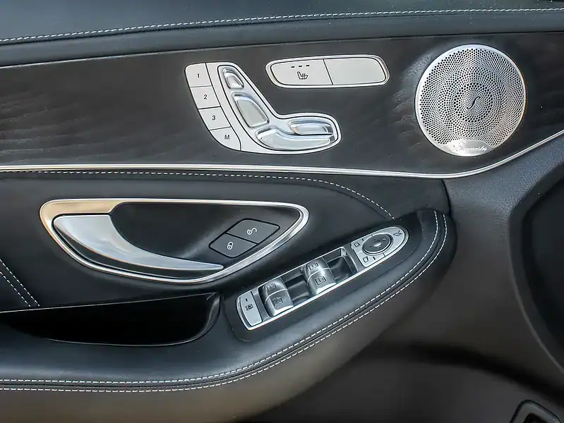 2016 Mercedes-Benz C-Class C63 S AMG 8 Cylinder Engine Silver Black Sedan