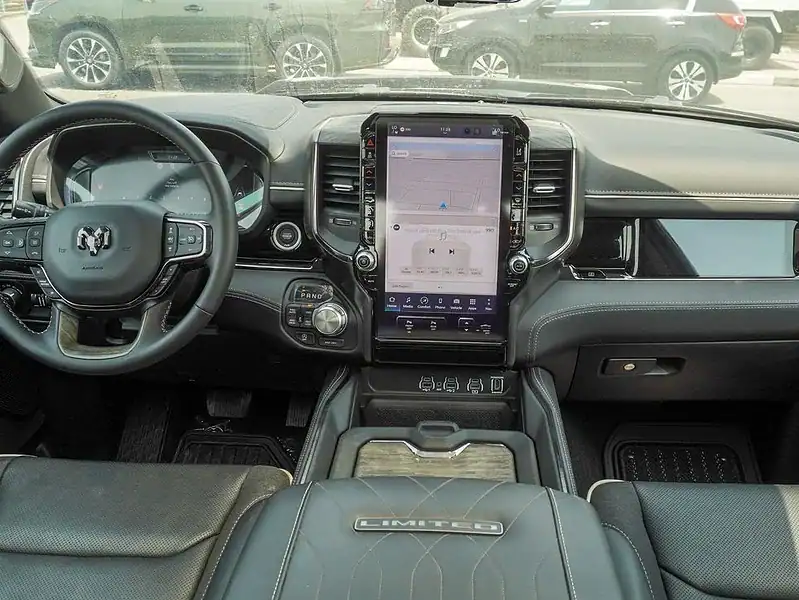 2025 RAM 1500 Limited 3.0 litre 6 Cylinders Engine Black GCC Specs