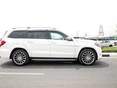 2016 Mercedes-Benz GLS-Class GLS 550 8 Cylinder Engine White Black SUV