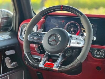 2021 Mercedes-Benz G 63 AMG First Edition 5.5L 8 Cylinder Engine Green Red