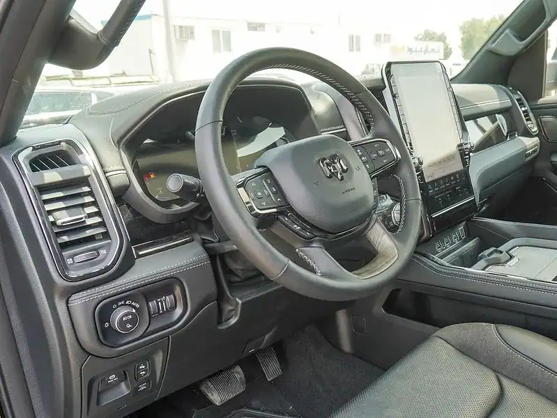 2025 RAM 1500 Limited 3.0 litre 6 Cylinders Engine Black GCC Specs