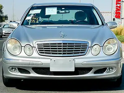 2004 Mercedes-Benz E-Class E 240 6 Cylinders Engine Silver Black Sedan
