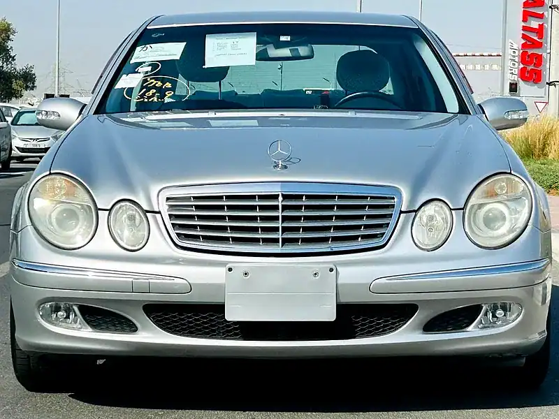 2004 Mercedes-Benz E-Class E 240 6 Cylinders Engine Silver Black Sedan
