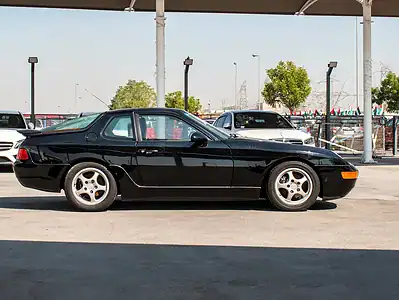 1992 Porsche 968 Club Sport 4 Cylinders Engine Black Grey Coupe