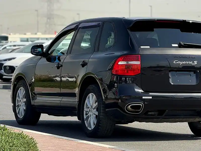 2007 Porsche Cayenne S 8 Cylinders Engine Black Beige SUV