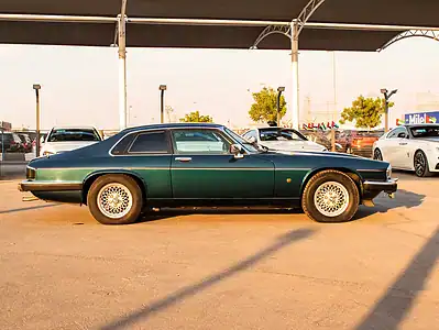1991 Jaguar XJS V12 Engine Green Beige Coupe EXCELLENT CONDITION