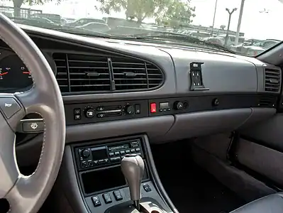 1992 Porsche 968 Club Sport 4 Cylinders Engine Black Grey Coupe