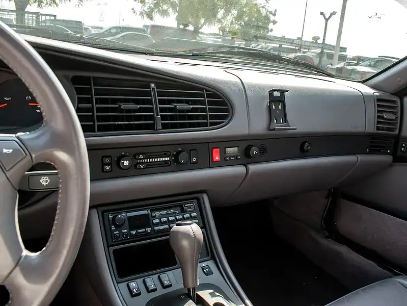 1992 Porsche 968 Club Sport 4 Cylinders Engine Black Grey Coupe