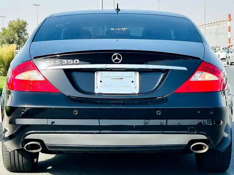 2008 Mercedes-Benz CLS-Class CLS 350 6 Cylinders Engine Black Sedan