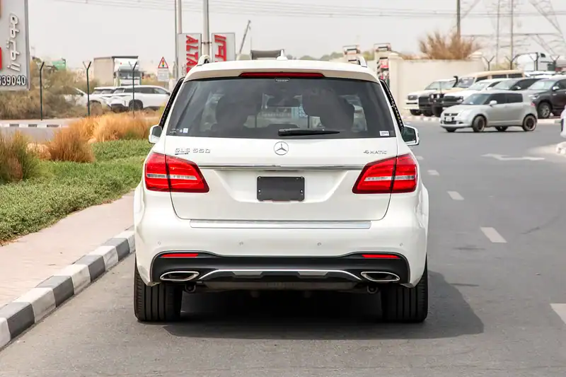 2016 Mercedes-Benz GLS-Class GLS 550 8 Cylinder Engine White Black SUV