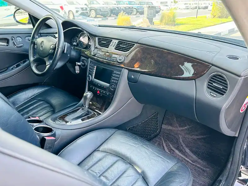 2008 Mercedes-Benz CLS-Class CLS 350 6 Cylinders Engine Black Sedan