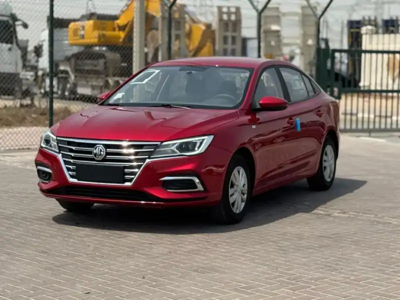 2025 MG 5 Standard 1.5L 4 Cylinders Engine Petrol Manual Red Black Sedan