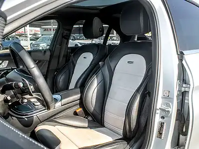 2016 Mercedes-Benz C-Class C63 S AMG 8 Cylinder Engine Silver Black Sedan