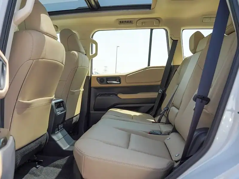 2025 Toyota Prado 2.4L 4 Cylinder Engine TURBO White Beige SUV