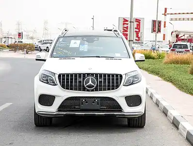 2016 Mercedes-Benz GLS-Class GLS 550 8 Cylinder Engine White Black SUV