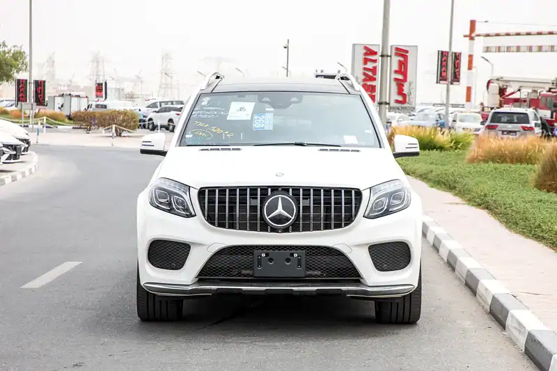 2016 Mercedes-Benz GLS-Class GLS 550 8 Cylinder Engine White Black SUV