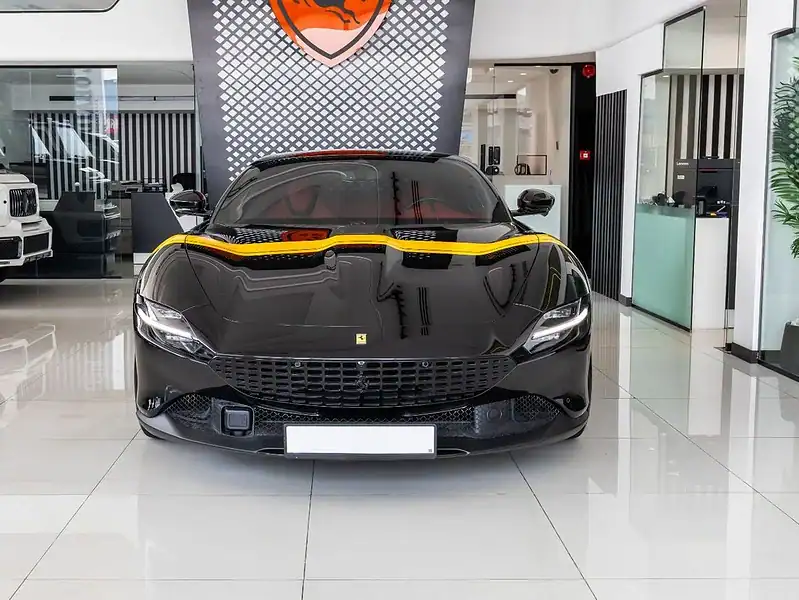 2023 Ferrari Roma Ferrari Roma Black Red Coupe Perfect Condition