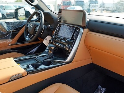 2024 Lexus LX 600 6 Cylinders Engine GCC Specs White Tan SUV