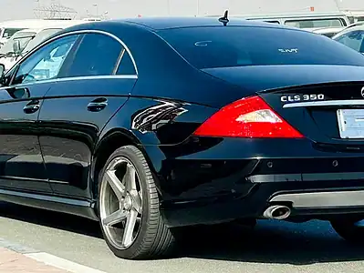 2008 Mercedes-Benz CLS-Class CLS 350 6 Cylinders Engine Black Sedan