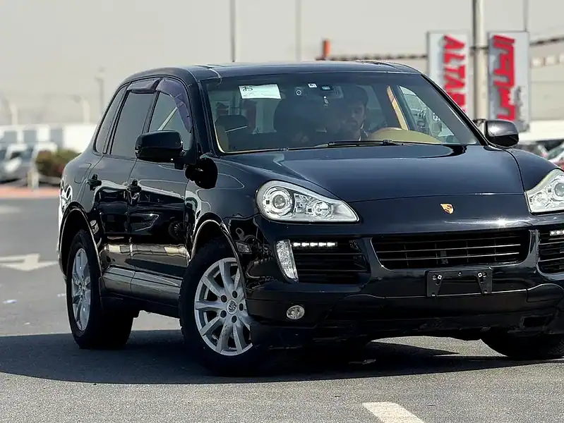 2007 Porsche Cayenne S 8 Cylinders Engine Black Beige SUV