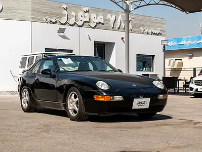 1992 Porsche 968 Club Sport 4 Cylinders Engine Black Grey Coupe