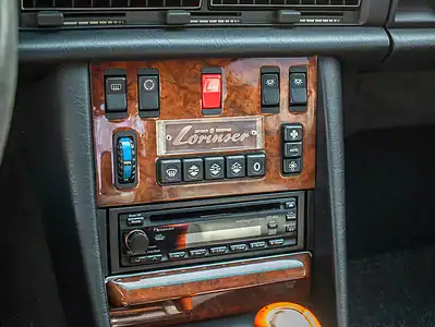 1989 Mercedes-Benz SEL-Class 560 SEL 8 Cylinders Engine Black Sedan