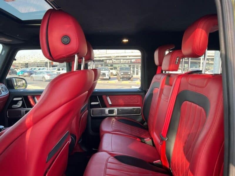 2021 Mercedes-Benz G 63 AMG First Edition 5.5L 8 Cylinder Engine Green Red